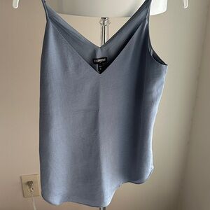 Express Women's Light Blue Camisole Top
